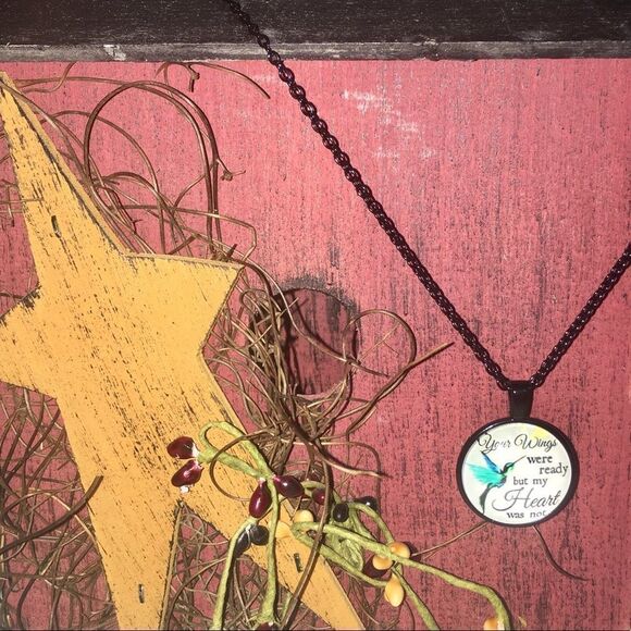 (i2) YourWings Were Ready MyHeart Was Not Necklace - Picture 4 of 4